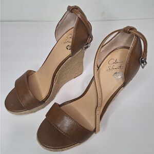 Victoria's Secret Brown Wedge Sandals